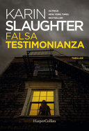 Copertina  Falsa testimonianza