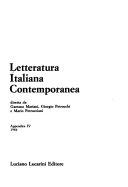 Copertina  App. 4 : [Letteratura italiana contemporanea] 1984. - Roma : Lucarini, c1985