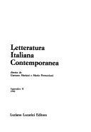 Copertina  App. 2 : [Letteratura italiana contemporanea] 1982. - Roma : Lucarini, c1982