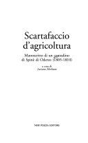 Copertina  Scartafaccio d'agricoltura : manoscritto di un contadino di Spinè di Oderzo, (1805-1810)