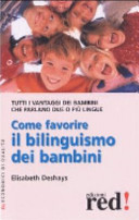 Copertina  Come favorire il bilinguismo dei bambini