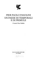 copertina Un paese di temporali e di primule
