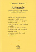 Copertina  Ancestrale