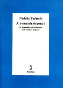 Copertina  A domanda rispondo : 36 domande sull'ebraismo con relative risposte