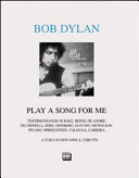 Copertina  Bob Dylan