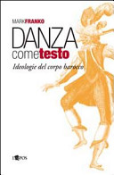 Copertina  Danza come testo