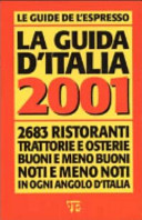 Copertina  La guida d'italia 2001