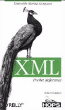 Copertina  XML : Extensible Markup Language : pocket reference
