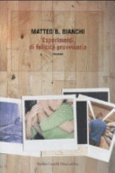 Copertina  Esperimenti di felicità provvisoria