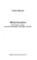 Copertina  Mind Invaders : come fottere i media : manuale di guerriglia e sabotaggio culturale