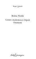 Copertina  Reima Pietilä : Centro studentesco Dipoli, Otaniemi
