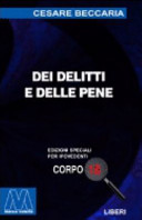 Copertina  Dei delitti e delle pene