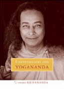 Copertina  Conversazioni con Yogananda