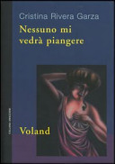 Copertina  Nessuno mi vedrà piangere