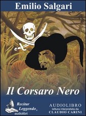 Copertina  Il corsaro nero [Audiolibro]