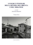 Copertina  Luoghi e itinerari della Riviera del Brenta e del miranese. Volume nono