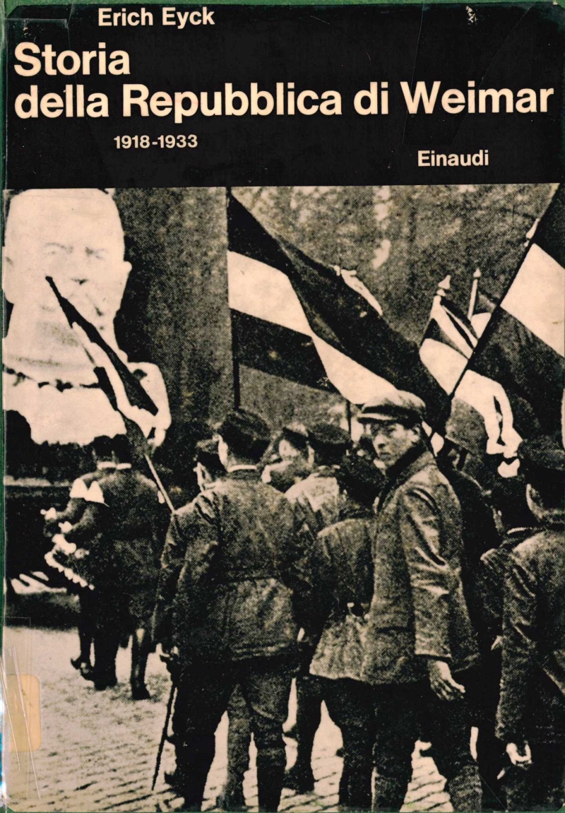 copertina Storia della repubblica di Weimar : (1918-1933)