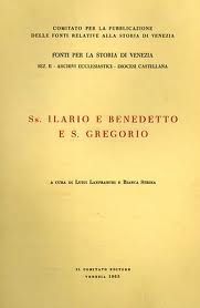 Copertina  Ss. Ilario e Benedetto e S. Gregorio