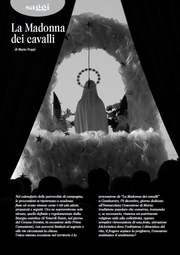 Copertina  La Madonna dei cavalli