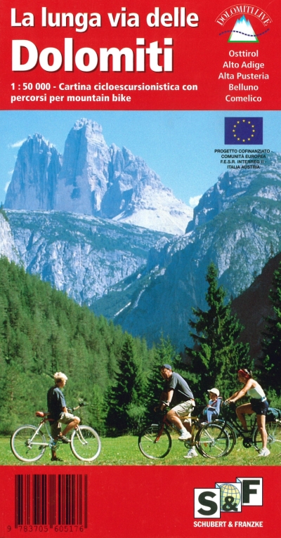 Copertina  La lunga via delle Dolomiti