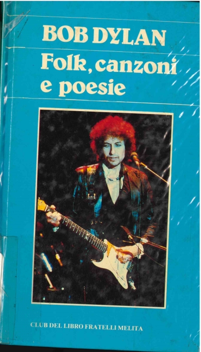 Copertina  Folk, canzoni e poesie